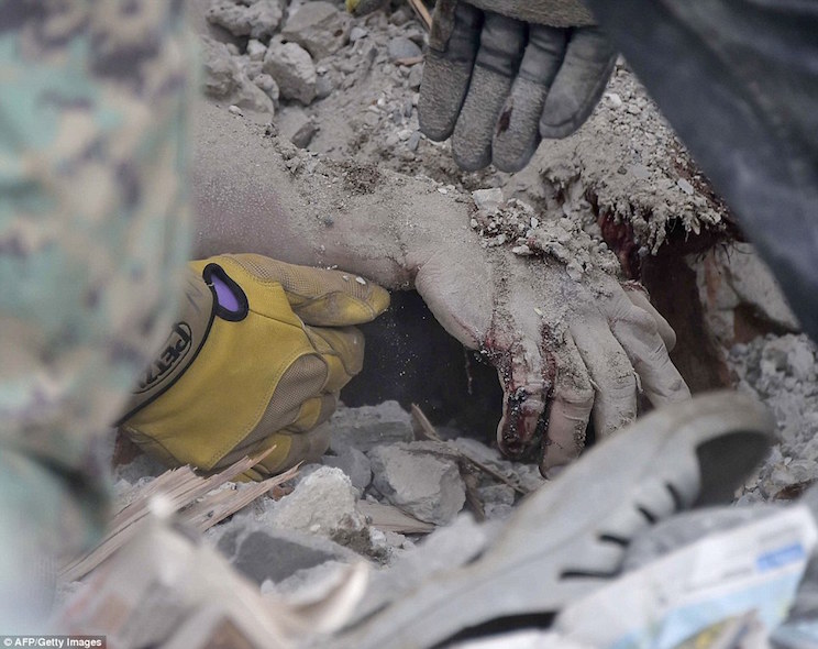 Terremoto en Ecuador